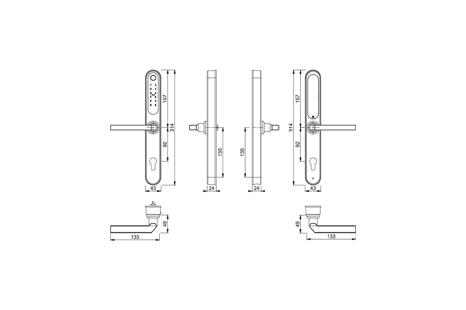 Plano dimensional ARRONE AR4750